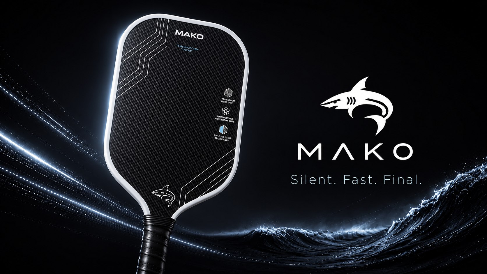 MAKO paddle technology banner